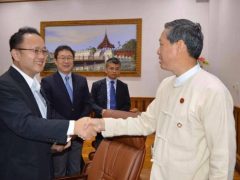 ミャンマー教育省とCAMELとの会談